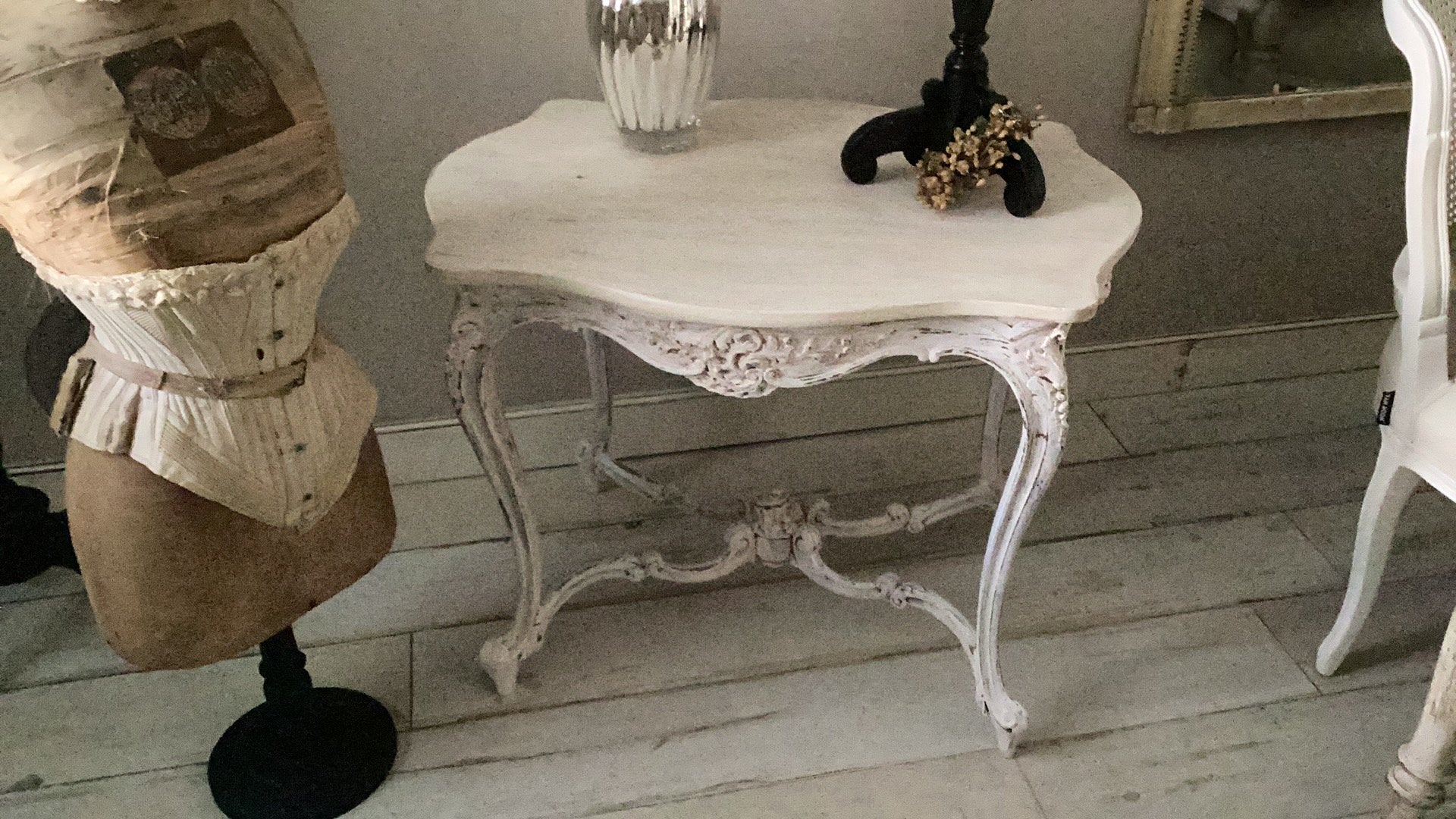 Antiek bijzet tafel, Ophalen of Verzenden