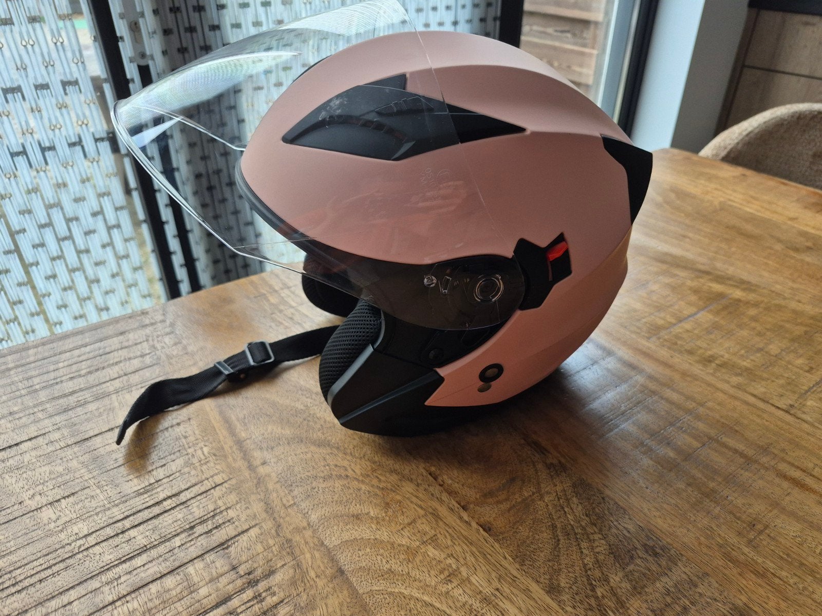 Roze Vince Jethelm Maat S - Nieuwstaat, Overige merken, Jethelm, Ophalen of Verzenden, S