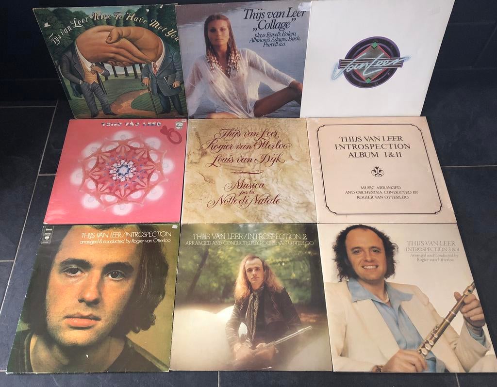 Thijs van Leer 11 lp’s, Ophalen, Gebruikt, 12 inch