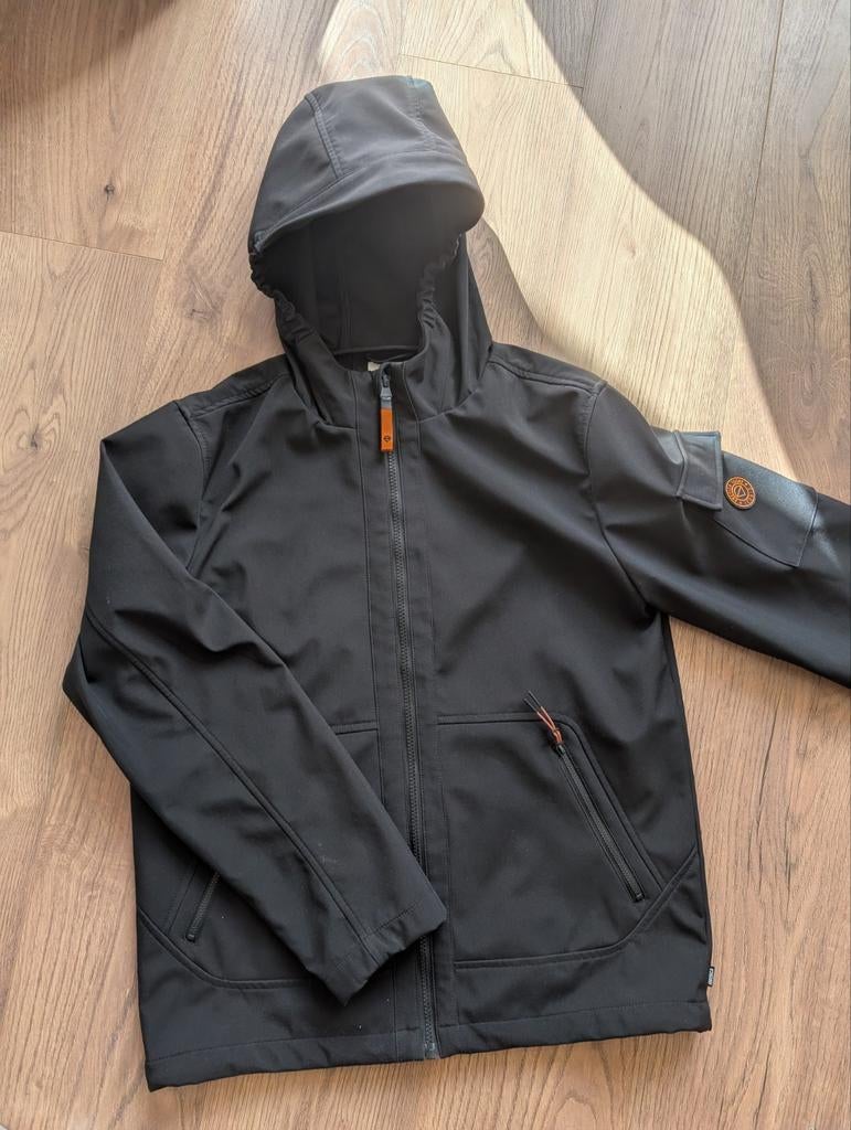 Hooded softshell jas America today 107-176 zgan, Kleding | Dames, Ophalen of Verzenden, Zo goed als nieuw, Maat 34 (XS) of kleiner