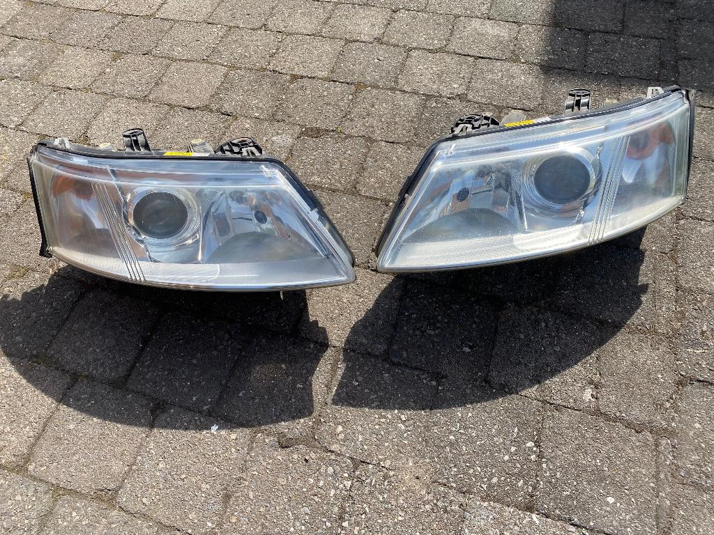 Saab 9-3 Estate /Cabriolet/sedan xenon koplampen M03-07, Auto-onderdelen, Verlichting, Ophalen of Verzenden, Gebruikt, Saab