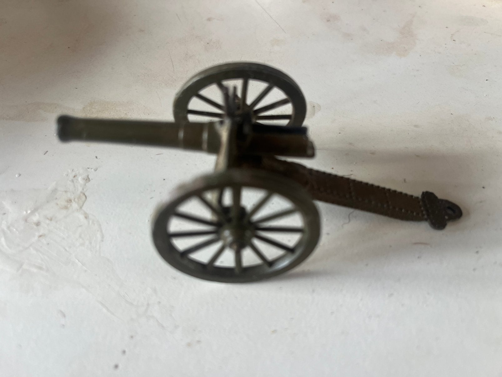 Messing speelgoed kanon, Ophalen of Verzenden