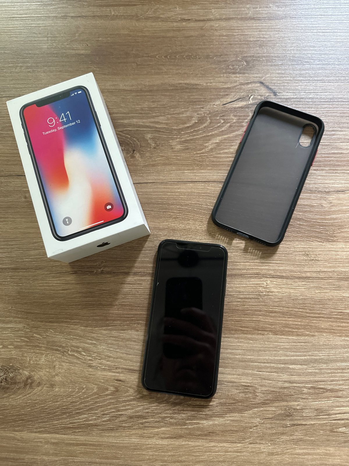 iPhone X 256GB Zwart, 256 GB, Zwart, Zo goed als nieuw, Zonder simlock