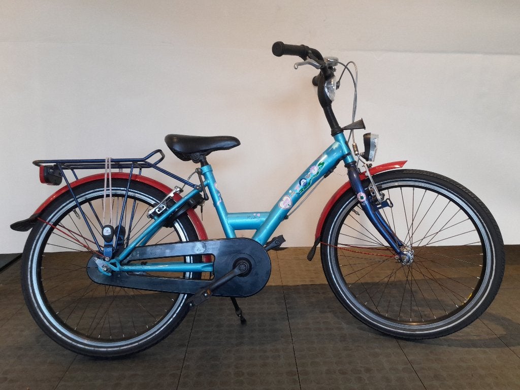 Diverse 22 inch meisjesfietsen: Alpina, Loekie, Batavus, enz, Ophalen, Terugtraprem, 22 inch, Gebruikt