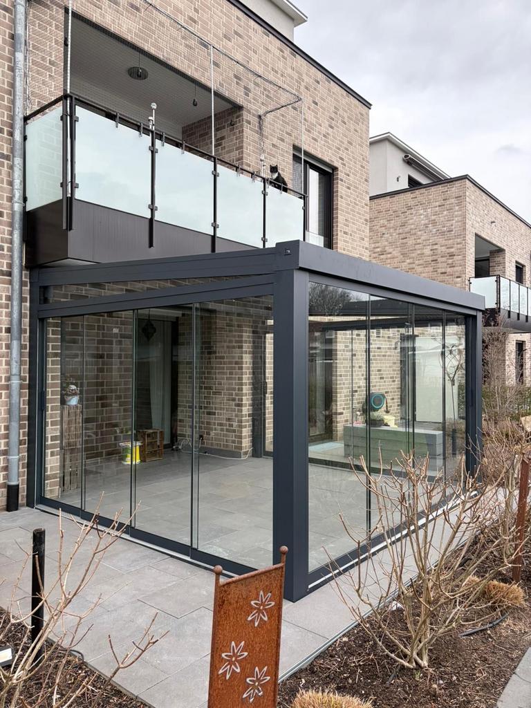 ALUMINIUM VERANDA INC MONTAGE MET KORTING, Ophalen of Verzenden, Gebruikt, Veranda