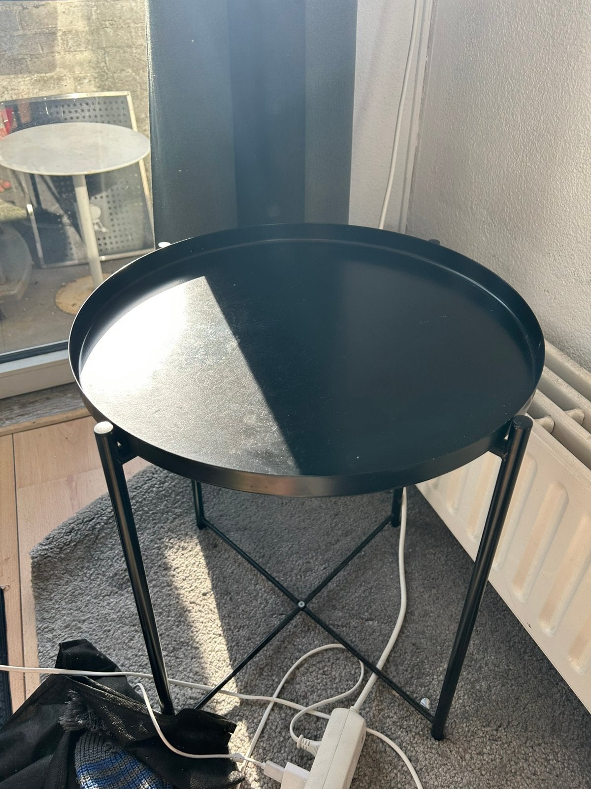 Ikea black table, Ophalen, Zo goed als nieuw