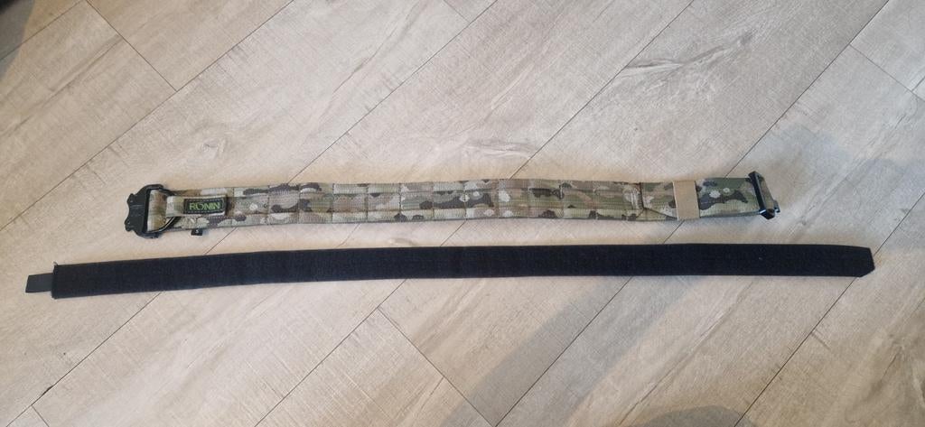 Replica RONIN Task Force/Senshi molle riem Multicam maat S, Verzamelen, Ophalen of Verzenden, Landmacht, Amerika, Kleding of Schoenen