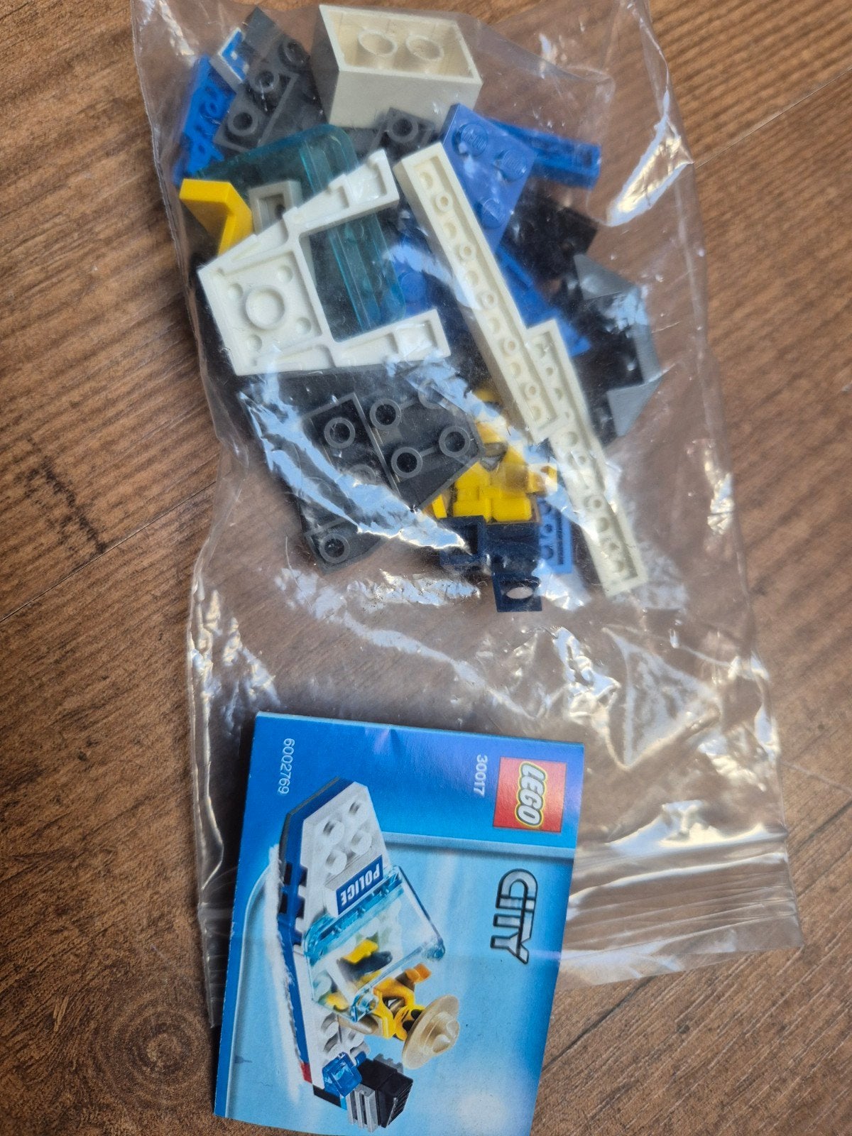 Lego City Politieboot 30017 - Complete set met instructies, Kinderen en Baby's, Lego, Inclusief instructies, Ophalen of Verzenden