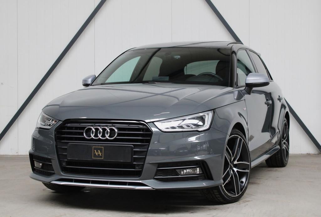 Audi A1 Sportback 1.4 TFSI S-Line sport l Panoramadak l LED, Auto's, 125 pk, Zwart, 4 cilinders, 4 stoelen