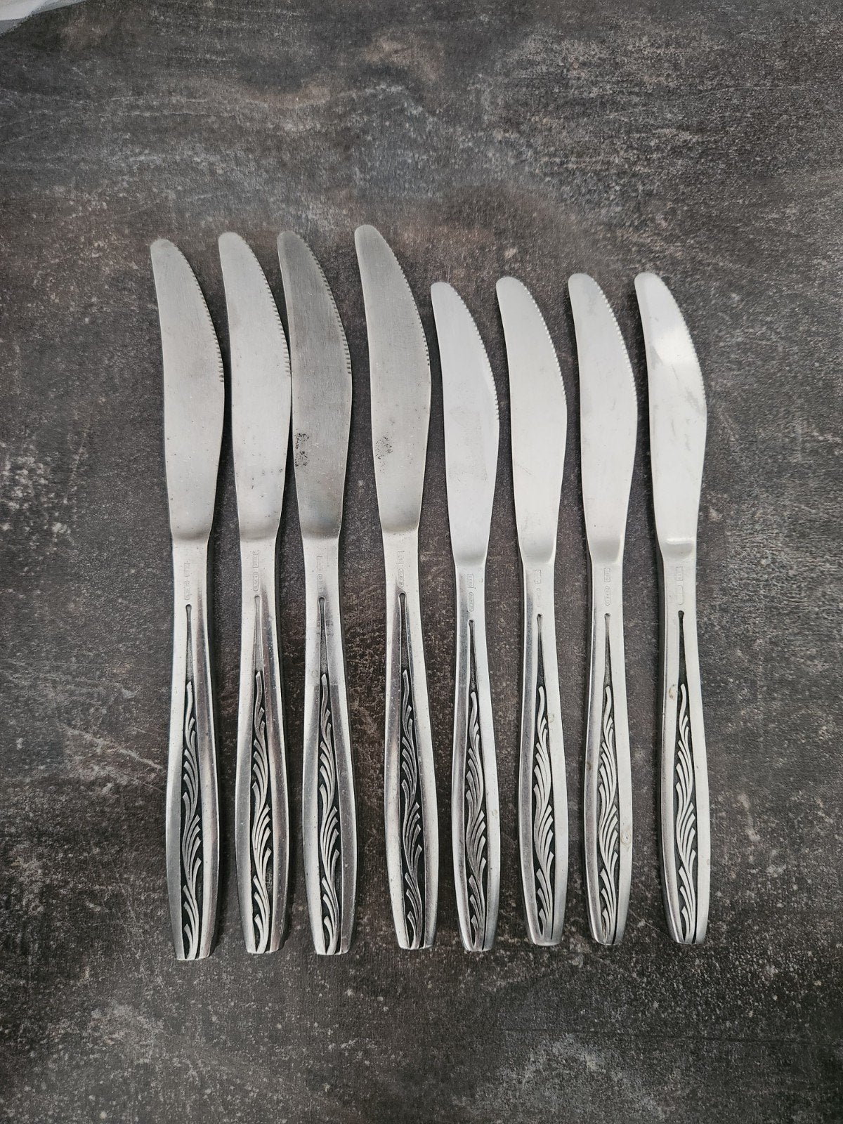 Set van Gero Zilmeta messen, Huis en Inrichting, Keuken | Bestek, Gebruikt, Gero, Bestekset, Ophalen of Verzenden