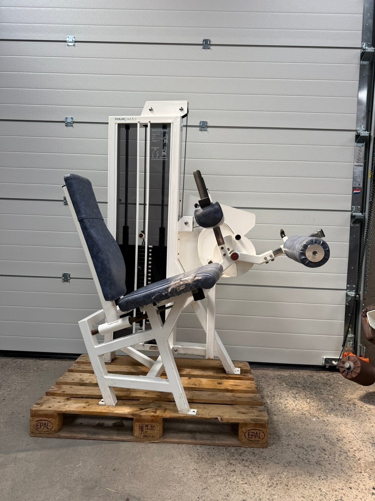Pulse seated leg curl/ beinbeuger/ leg curl/, Gebruikt, Overige typen, Ophalen of Verzenden, X