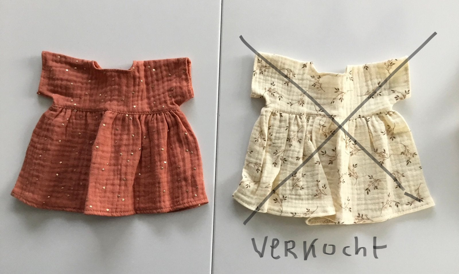 Poppenjurk van mousseline., Ophalen of Verzenden, Nieuw