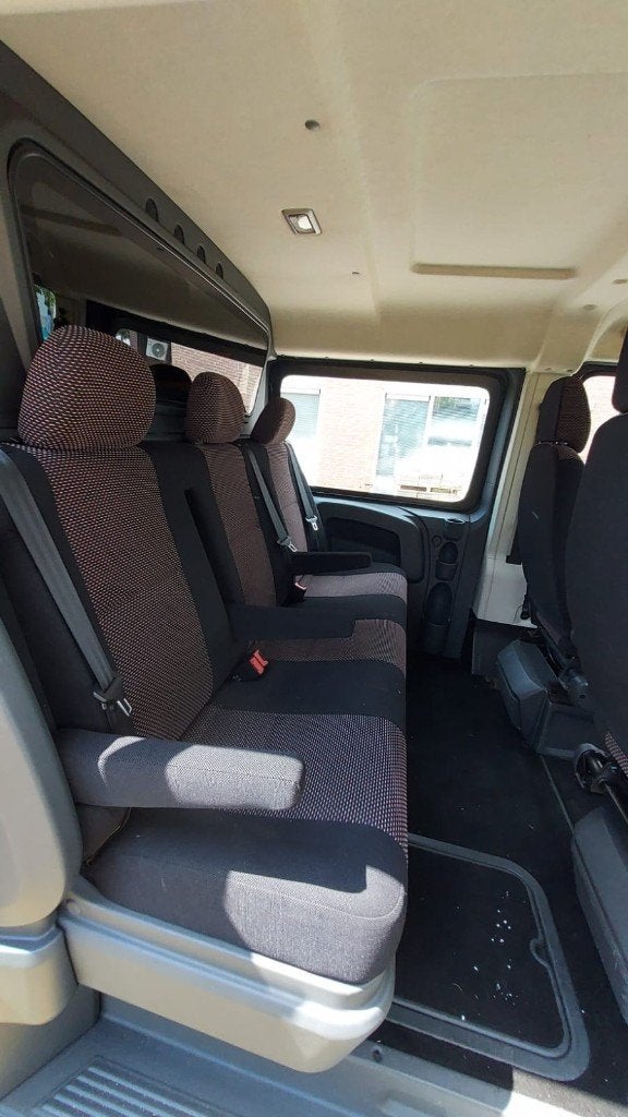 Dubbele cabine / 2e zitrij, bank Fiat Ducato vanaf 2007, Ophalen of Verzenden, Gebruikt, Citroën