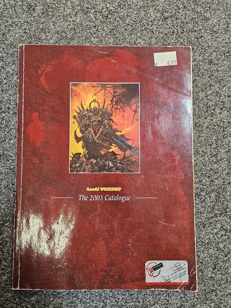 Games Workshop catalogue 2003, Ophalen of Verzenden, Gebruikt, Warhammer, Boek of Catalogus