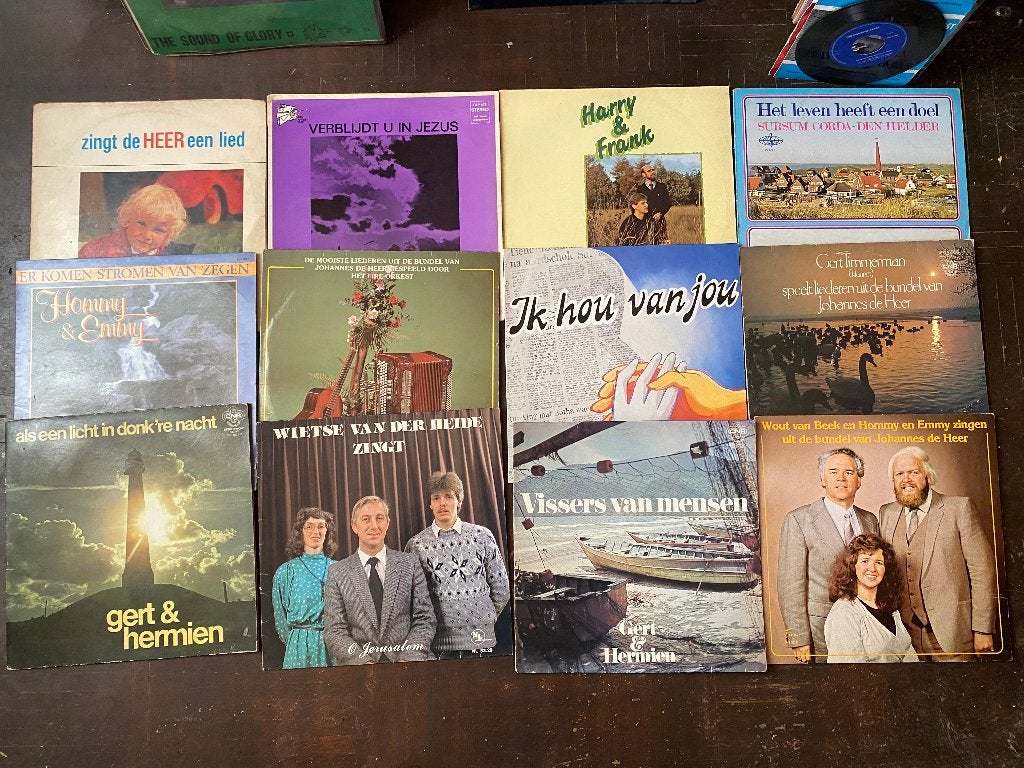 religieuze lp's en singles, Ophalen, Gebruikt, Overige formaten, Overige genres