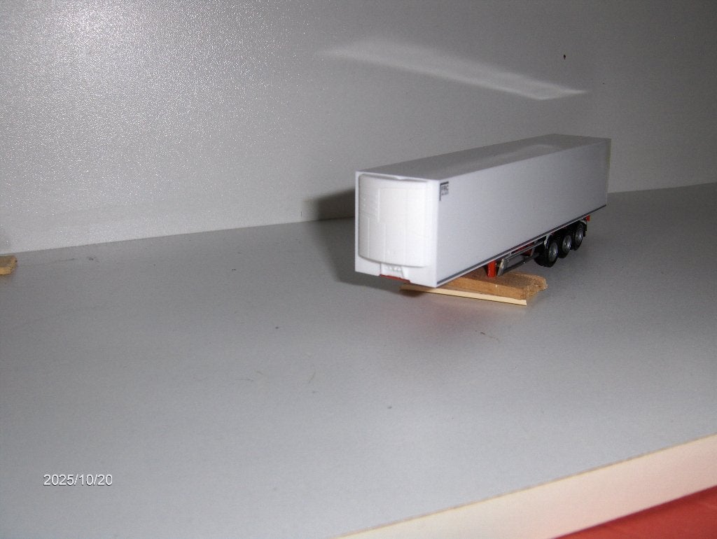 Herpa - Trailer, Ophalen of Verzenden, Gebruikt, Bus of Vrachtwagen, Herpa