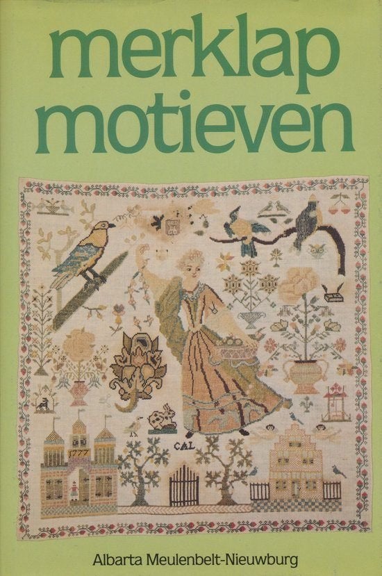 Merklap motieven - Albarta Meulenbelt-Nieuwburg, Ophalen of Verzenden, Gelezen, Borduren en Naaien
