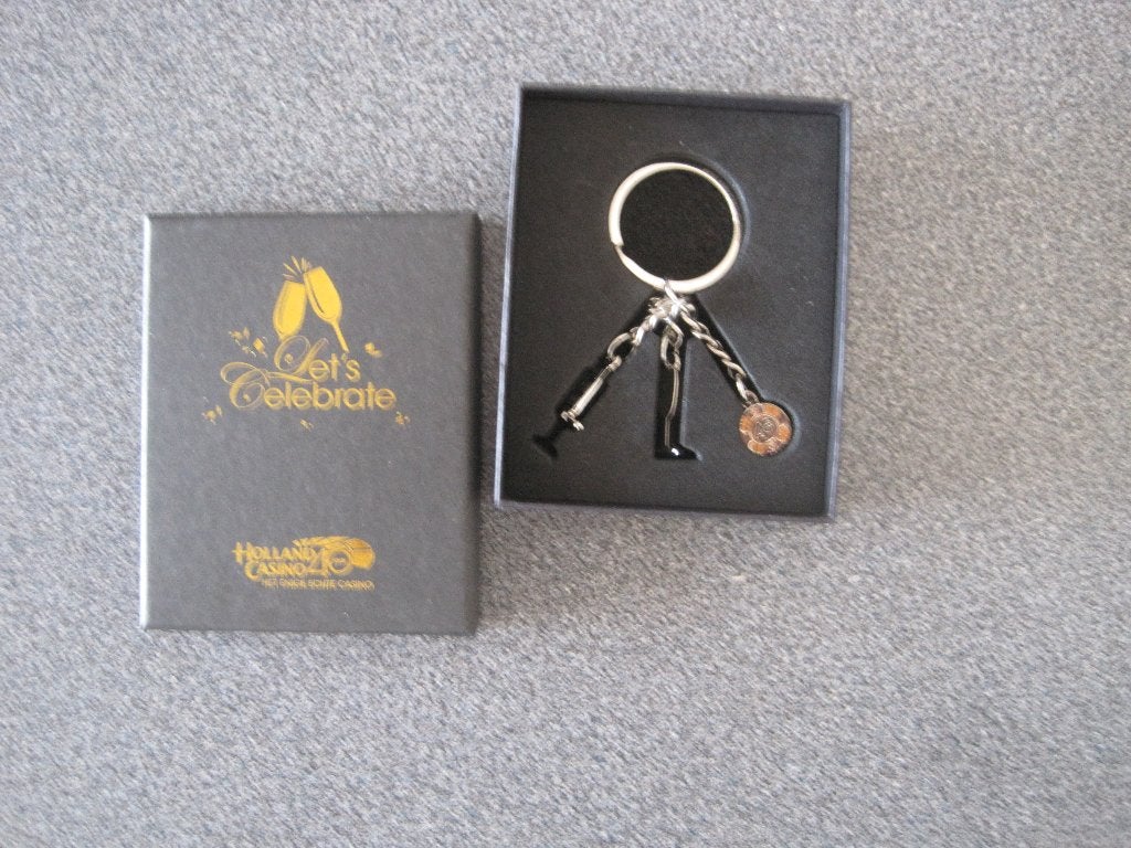 Sleutelhanger Holland Casino in doosje**, Ophalen of Verzenden, Zo goed als nieuw, Merk