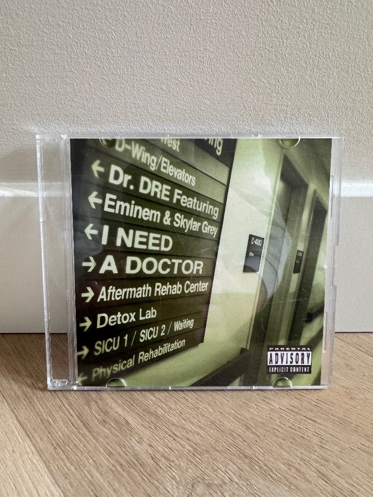 Dr. Dre - I Need A Doctor ft. Eminem (NL Promo CD), Ophalen, Inclusief doosje, Zo goed als nieuw, Single