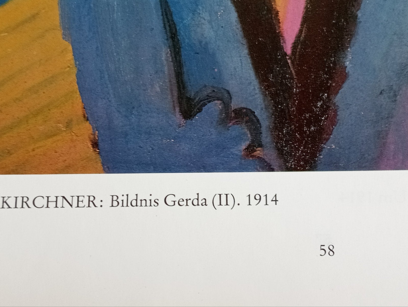 Ernst Ludwig Kirchner portret print, Ophalen of Verzenden