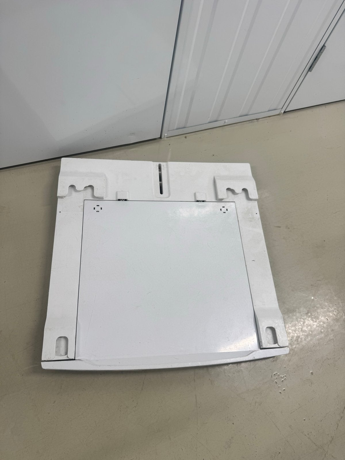 Koppelstuk wasmachine/droger met uitschuifbaar werkblad, Ophalen, Gebruikt