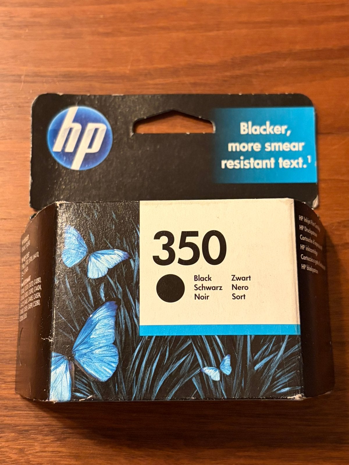 HP 350 zwarte inktcartridge, Ophalen of Verzenden, Nieuw, Cartridge