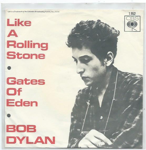 Bob Dylan- Like a Rolling Stone, Cd's en Dvd's, Vinyl Singles, Zo goed als nieuw, Pop, Beschermende buitenhoes, Fotohoes, Originele persing