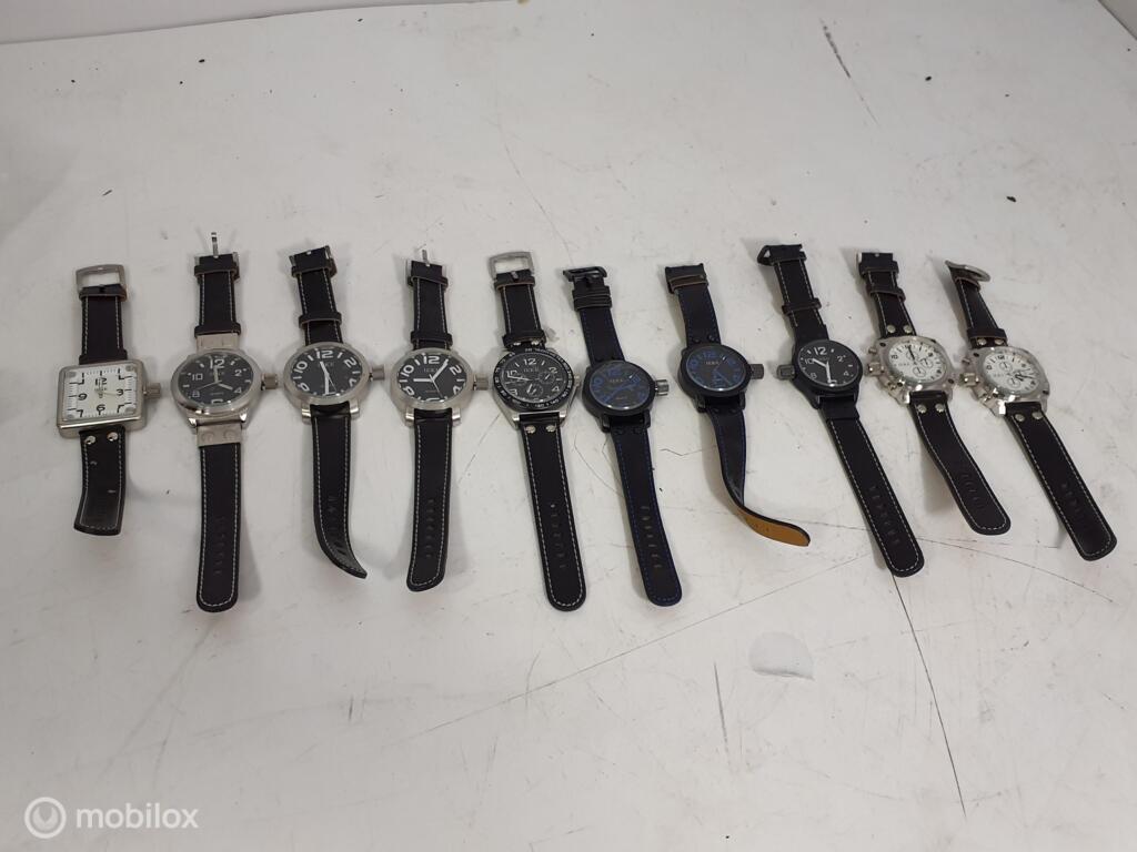 Partij Ieke horloges - 10 stuks - Nieuw, Sieraden, Tassen en Uiterlijk, Horloges | Heren, Nieuw