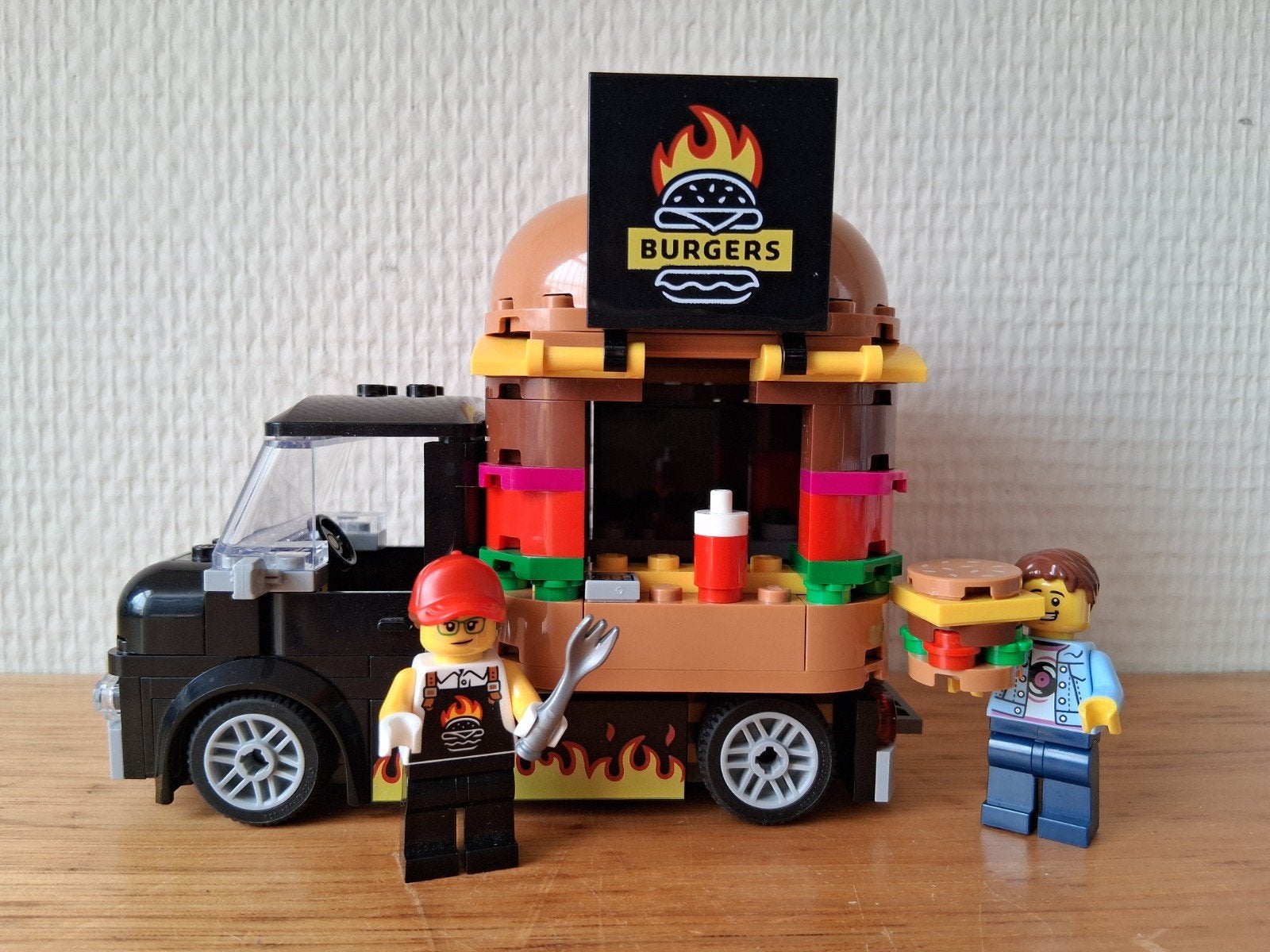 lego city hamburgerkraam foodtruck 60404, Ophalen of Verzenden, Lego