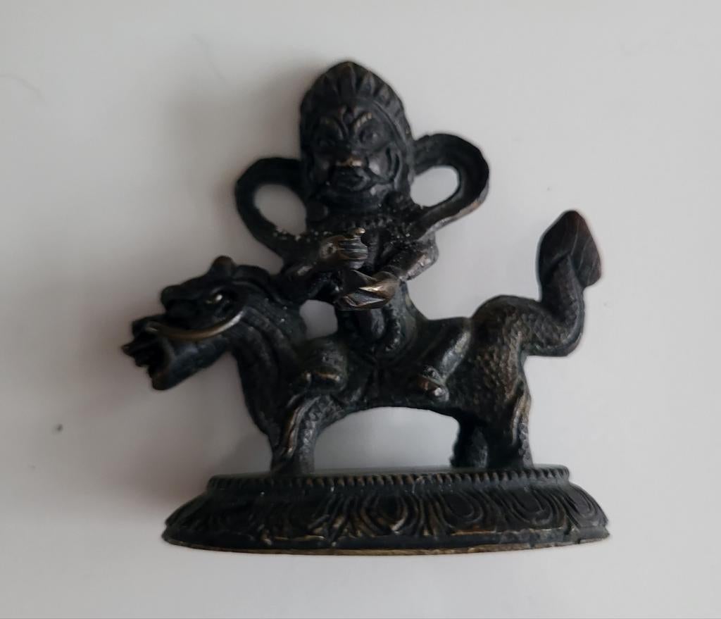 Te koop antiek brons beeldje, Antiek en Kunst, Ophalen of Verzenden