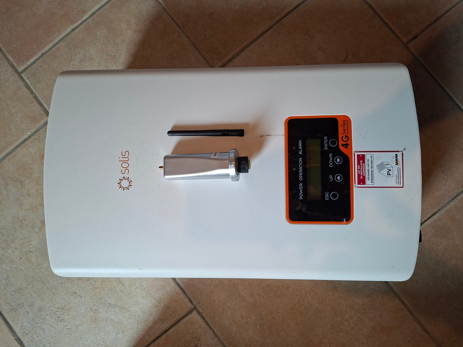 Solis 1P3K-4G omvormer - Zo goed als nieuw, Ophalen of Verzenden, Zo goed als nieuw, Overige typen, 200 wattpiek of meer