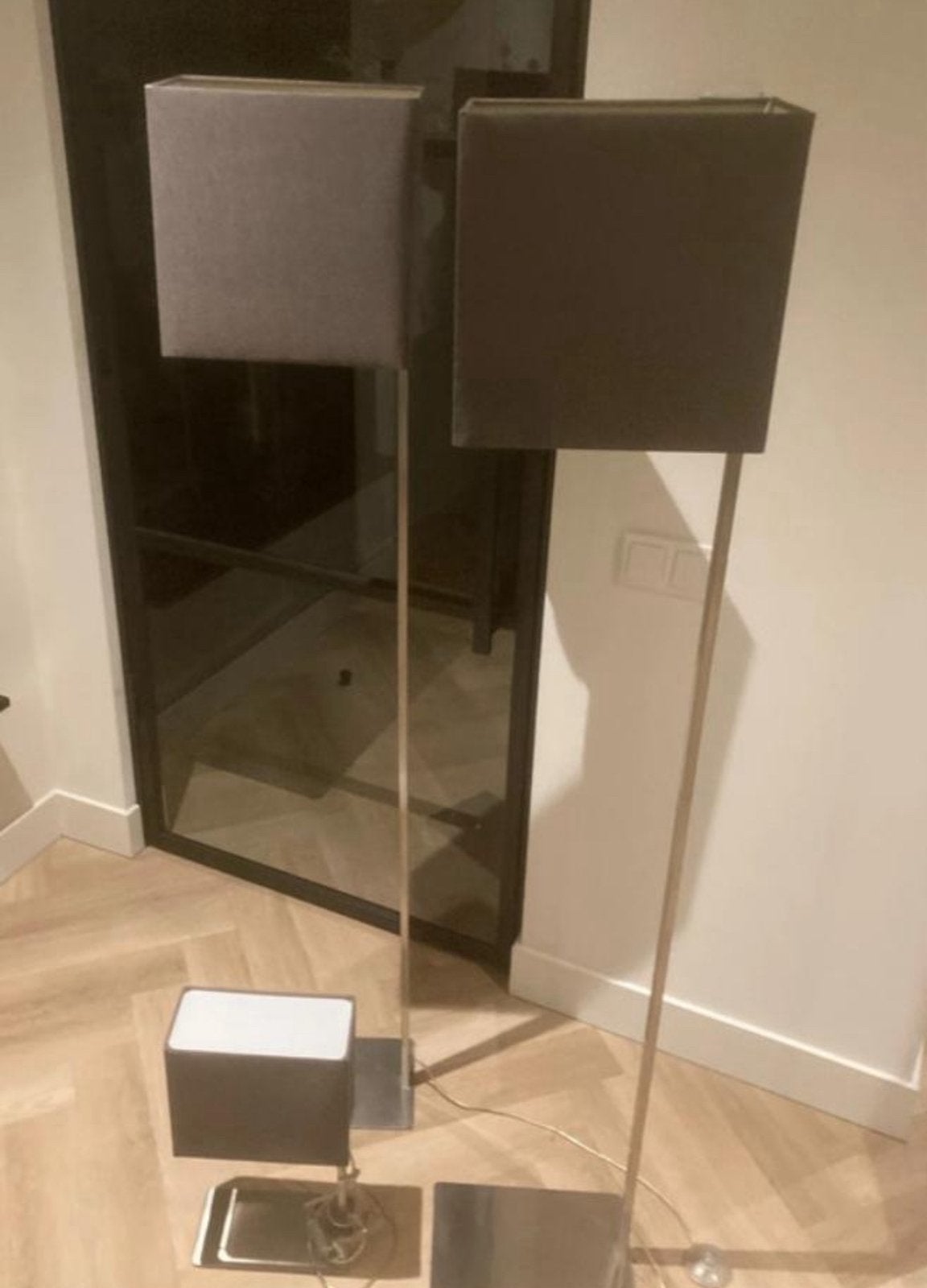 Philips eso 2 x staande vloerlamp 1 x  lamp Nieuwstaat, Ophalen, Zo goed als nieuw, 150 tot 200 cm