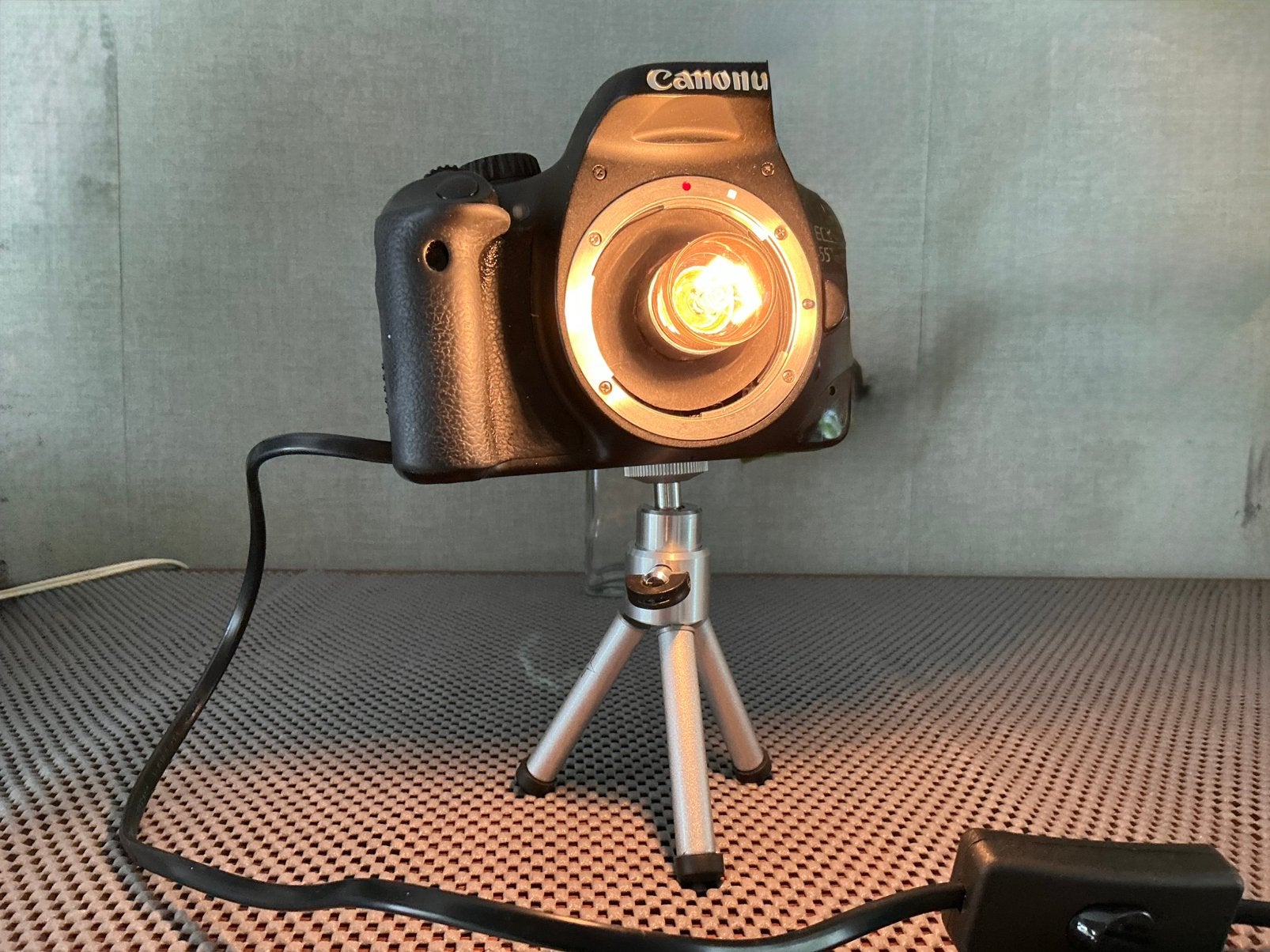 Fotocamera lamp canon