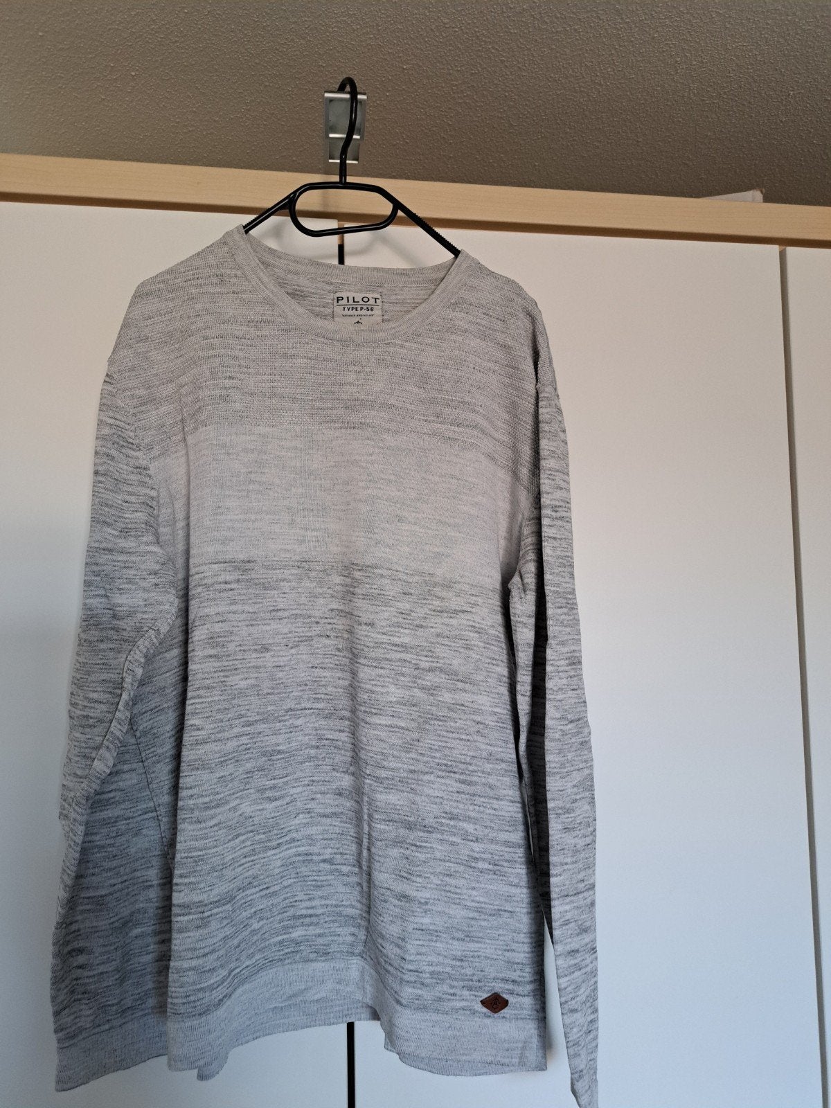 Pilot Type P-56 Grijs Heren Sweatshirt Maat 2XL, Kleding | Heren, Pilot, Overige maten, Ophalen of Verzenden, Grijs