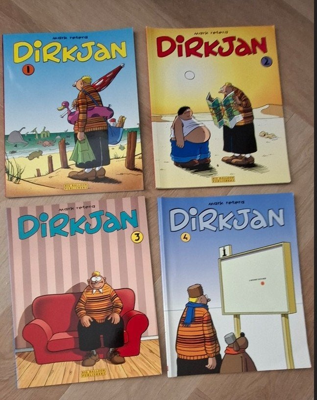 Dirkjan 1 t/m 19, Mark Retera, Meerdere stripboeken, Ophalen, Gelezen
