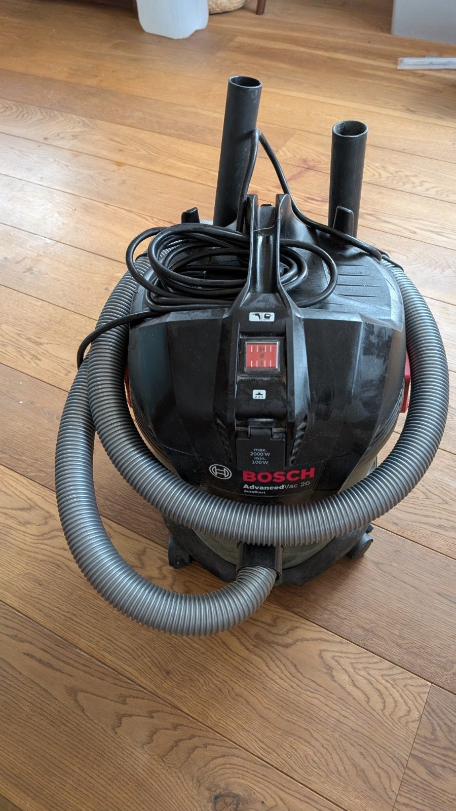 Bosch AdvancedVac 20 Industriële stofzuiger, Ophalen, Inclusief accessoires, Gebruikt, Bosch