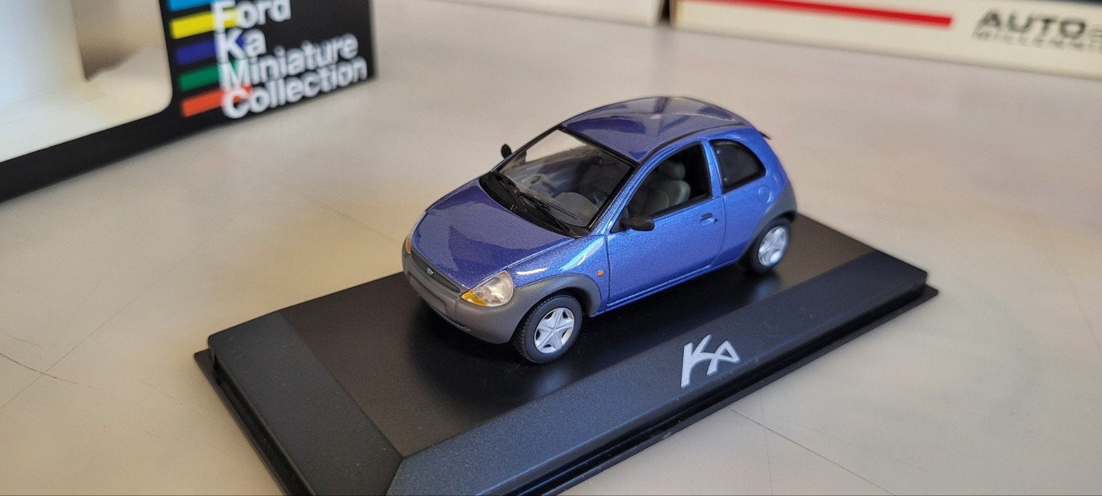 Minichamps 1997 Ford Ka, Ophalen of Verzenden, Zo goed als nieuw, Auto, MiniChamps