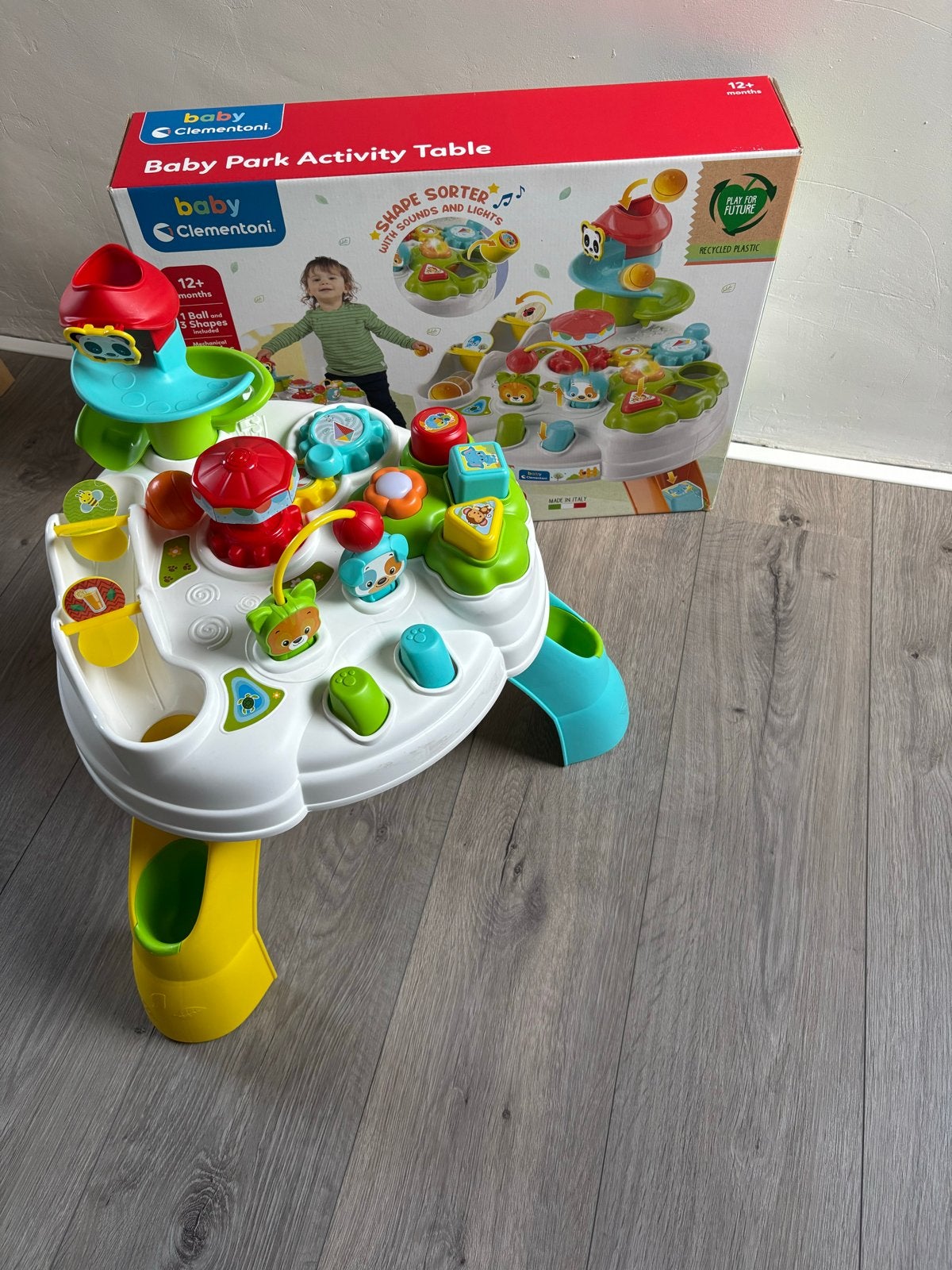 Baby Clementoni Activiteitentafel - Zo goed als nieuw, Ophalen of Verzenden, Zo goed als nieuw, Overige typen, Met geluid
