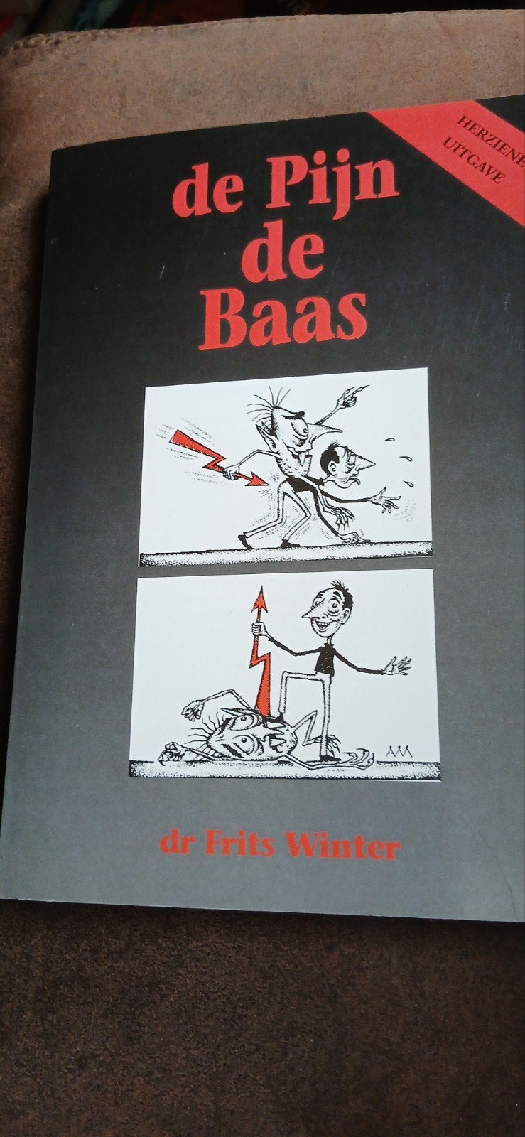 F. Winter - De pijn de baas, Boeken, Ophalen, Zo goed als nieuw, F. Winter