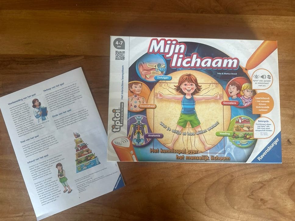 Tiptoi Mijn Lichaam - Interactief Leersysteem Ravensburger, Ophalen of Verzenden, Nieuw, Ontdekken, Met geluid