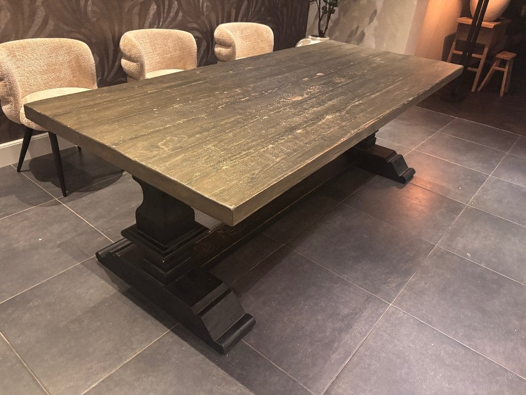 Grote kloostertafel, Ophalen, Gebruikt, 100 tot 150 cm, 200 cm of meer
