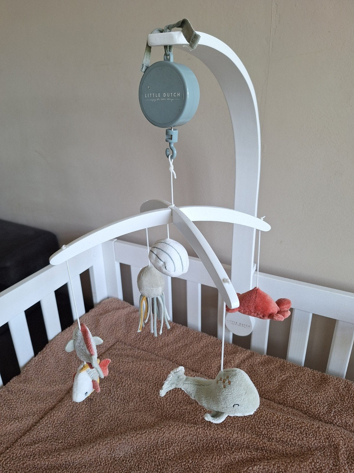 Little Dutch Houten Muziekmobiel Ocean, Kinderen en Baby's, Speelgoed | Babyspeelgoed, Ophalen, Gebruikt, Mobiel, Met geluid