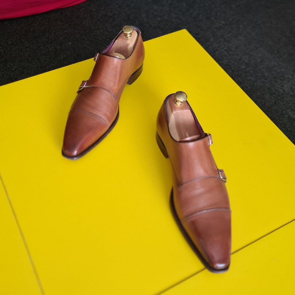 Santos, Bruin, Santos By Carlos, Ophalen of Verzenden, Gespschoenen