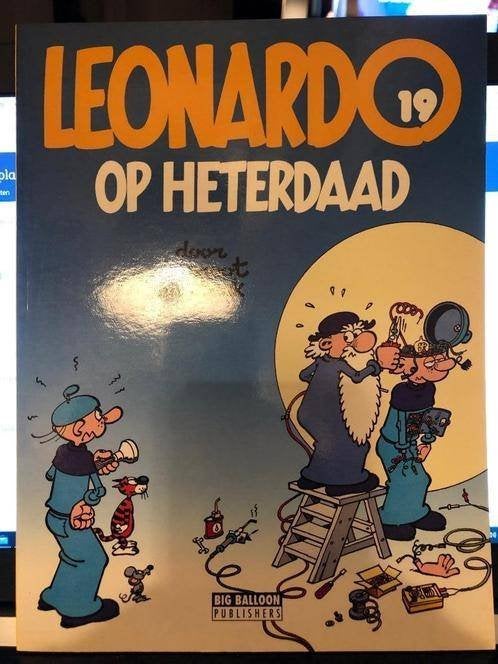 op heterdaad Leonardo k3, Eén stripboek, Ophalen of Verzenden, Zo goed als nieuw