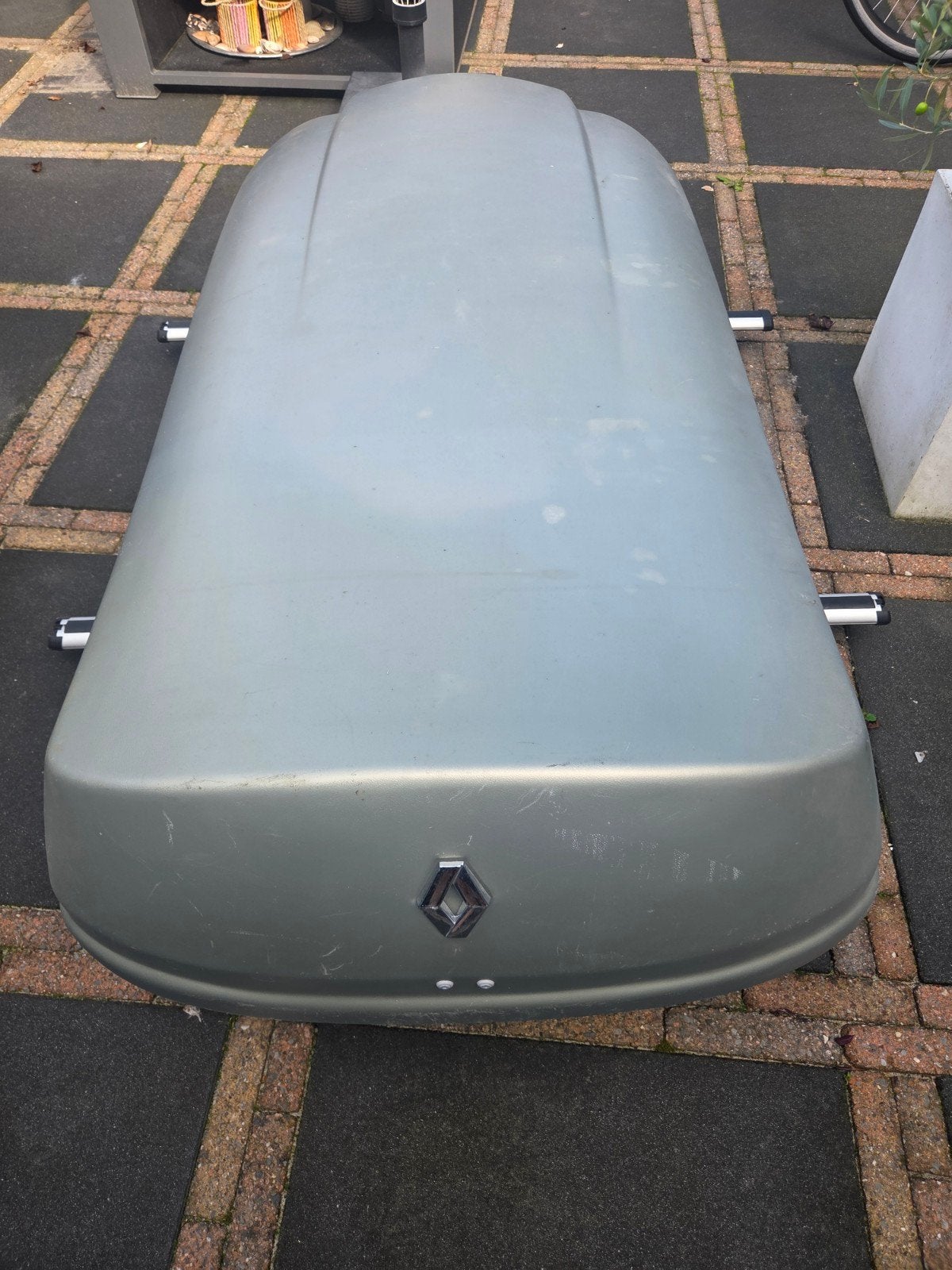 Dakkoffer Grijs., Auto diversen, Ophalen, Gebruikt