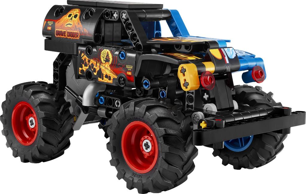 LEGO Technic 42219 onster Jam Grave Digger 263 delig, Ophalen of Verzenden, Nieuw, Complete set, Lego