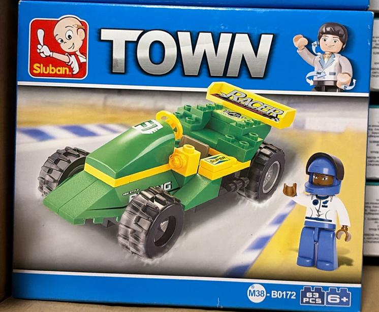 Sluban Town Racer M38-B0172 Bouwset, Ophalen of Verzenden, Nieuw