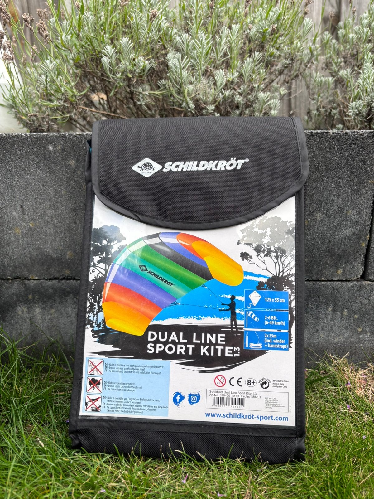 Powerkite vlieger Schildkröt 1.3 nieuw, Ophalen of Verzenden, Nieuw