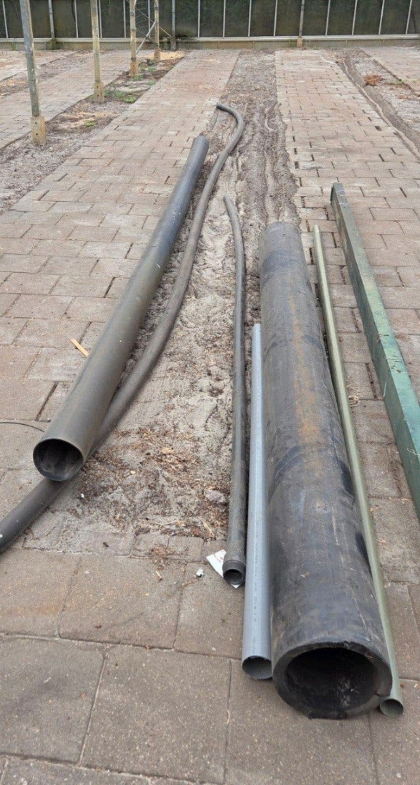 Pvc buizen gratis op te halen., Ophalen, Pvc, 2 tot 4 meter, 80 mm of meer