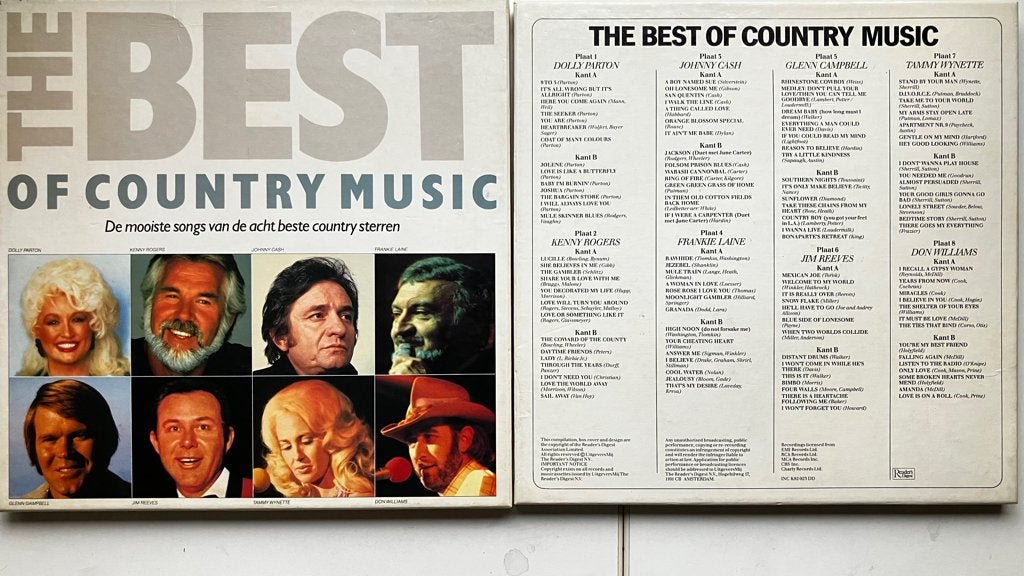 lp country, Boxset, Complilatie, Ophalen of Verzenden, Zo goed als nieuw
